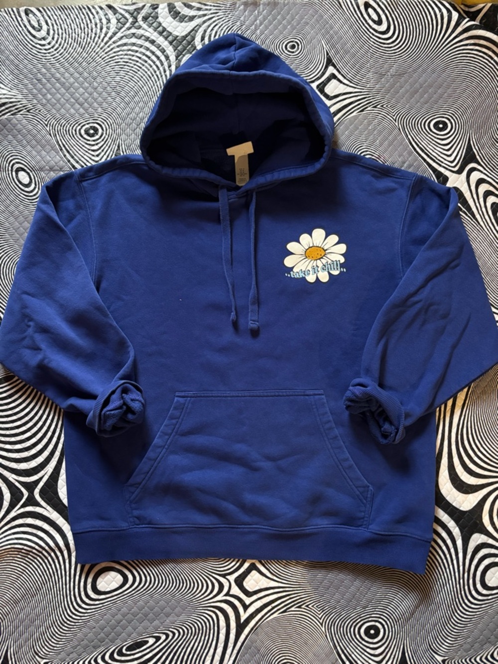 H&M Royal Blue Hooded Pullover